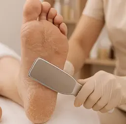 足裏角質ケア☆ガサガサ踵をつるすべ素足へ