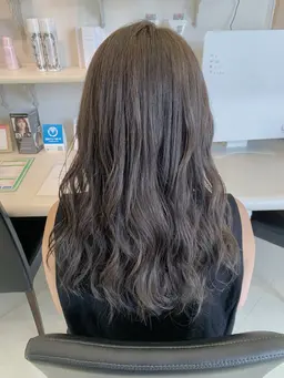 【 美髪ケア.ᐟ.ᐟ 】🩵ྀི艶感カラー + 水素トリートメント🩵ྀི