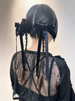 *⑅୨୧ ヘアセット୨୧⑅* 推し活や結婚式お呼ばれセットにも♡