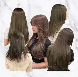 韓国風🇰🇷✨️ブリーチなし透明感カラー✨️「ダメージレスに透明感を」赤みを消したい方におすすめ