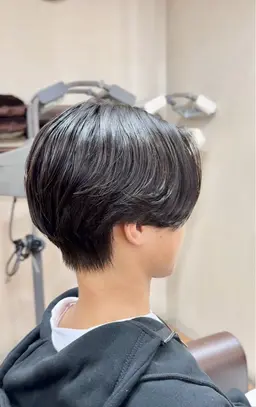 ニュアンスパーマ【毛流れパーマ】　メンズカット➕パーマ