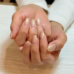 ///♡ハンド・ジェルネイル※オフなし///♡１色塗り(ワンカラーまたはグラデーション)⟡.·50色以上のカラーから♡