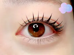 🌸SNSモデル🌸まつげパーマ🌸美容液成分配合✨コーティングで束感仕上げ!メンズ大歓迎！