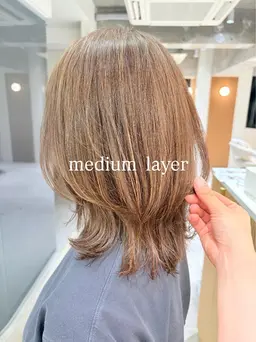 【ケアハイトーン💛✨】カット+ケアブリーチダブルカラー+Aujuaトリートメント🍀ROMMY.本厚木