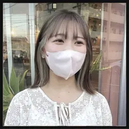 🍭デザインカラー🍭 〖インナーブリーチ〗+〖カット〗+〖保護トリートメント〗