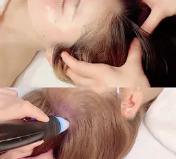 【35分コース】極上ヘッドマッサージ（頭全体.耳裏.首.肩）25＋高濃度水素ヘッド洗浄10