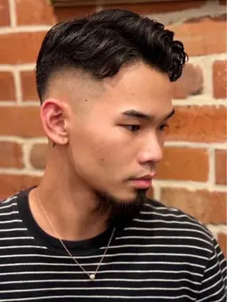 カット(フェード)+シャンプー+セット