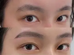 📢U29【まつげパーマ＋眉毛 パーマ＆ワックス】💡脱色/カラー/カット毛🆖女性限定🎀