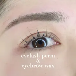 【まつげパーマ＋アイブロウ】大人気お得なセットメニュー💕眉毛もまつ毛も同時にキレイに✨別々で予約するより¥880お得！
