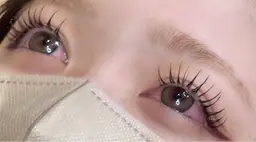 【まつぱ×マツエク】まつげパーマ×フラットラッシュ100本