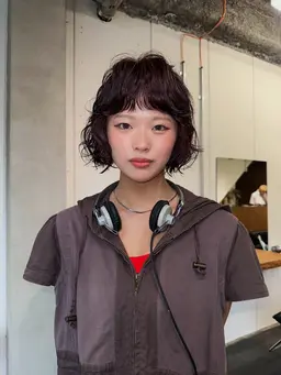 カット+パーマ