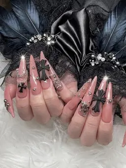 【持ち込みデザイン】パーツ乗せ放題デザイン放題Gel-X  (他店オフ無料)