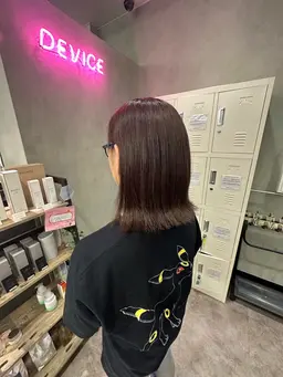 白髪染め+トリートメント🍀💫