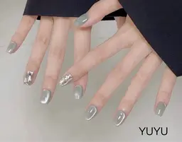 ⭐️爪先キラキラ✨ラメグラデーション🩵初回オフ無料