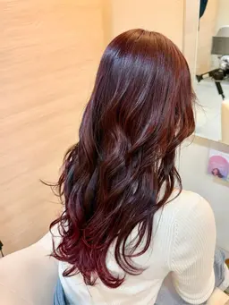 ミニモ限定　レディースカットブリーチありダブルカラー<C.WCO>