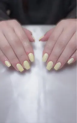 【自爪】120色から選べるワンカラー𖤐 ̖́-色混ぜOKあなただけのカラー作成します✩.*˚オフケア込