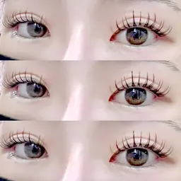 【ミニモ限定】 🎀❦ パリエク❦ 🎀 パリジェンヌ＆フラットラッシュ100本！コーティング付き🪽🏹束感仕上げ◎