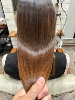 美髪縮毛矯正+カット+トリートメント