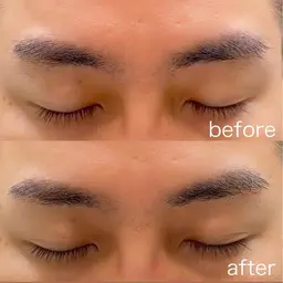 メンズ眉カットモデル