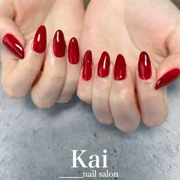 シンプル ワンカラーネイル (オフなし)