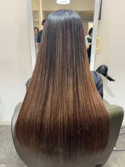 カット＋髪質改善ストレート