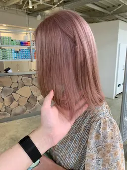 【モデル募集💕】【ブリーチ、リタッチ込‼️】ダブルカラー + 2stepトリートメント