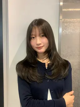 🥨モデル様当日限定クーポン🥨似合わせカット+天使の透明感カラー+トリートメント