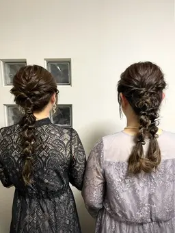 ヘアアレンジ💍*。