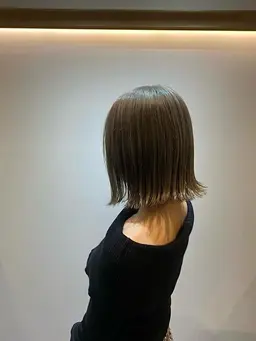 白髪染めリタッチカラー+カット