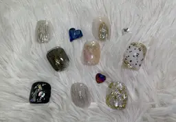 フットバス付き♪フット親指ワンポイントアート