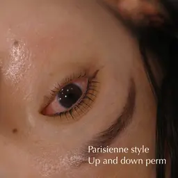 【📢”人気No.①”📢ハイブリッドカール】パリジェンヌ風ラッシュリフト上下SET〜1日3名限定(※メーテルと変更可)