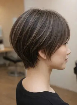 ✨️シンプルに美しく✨️ハイライト➕ワンカラー➕カット白髪ぼかし/メッシュ/デザインカラー/シルバーメッシュ