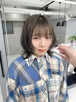 ウルフorレイヤーカット+Sweepカラー+クイックトリートメント🪽