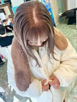 【人気No.1❣️】カット・1ブリーチ・カラー（ロング料金なし）