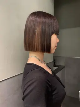 【U29】🐈⬛ボブカット🐈⬛+サロントリートメント