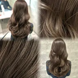 【大人気💍透明感ヘア❄️】 艶カラー＋ダメージ補修トリートメント🩶