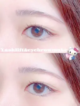 まつ毛パーマ+アイブロウスタイリング