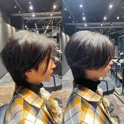 【メンズ限定】艶髪✨曲がる縮毛矯正＋カット＋髪質改善トリートメント