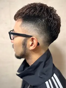 カット＋アイロンパーマ