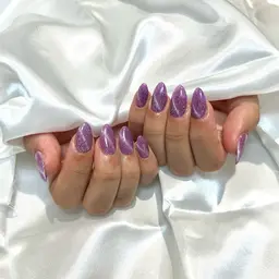 HAND⭐️オフなし⭐️チップ長さ出し10本マグネット or フラッシュワンカラー