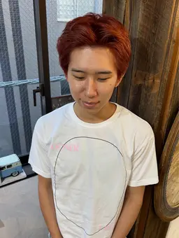 【メンズ限定】カット＋カラー＋頭皮ケアTR