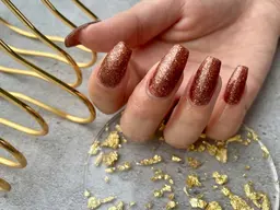 ⚡️2/6限定ゲリラクーポン⚡️チップ10本長さ出し付き💅🏻ラメorマグネット❤️‍🔥他店オフ無料❤️‍🔥