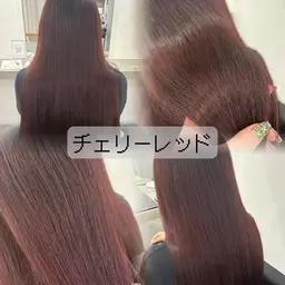 ⭐️艶々⭐️『ケア』ブリーチありWカラー+AMASIAトリートメント