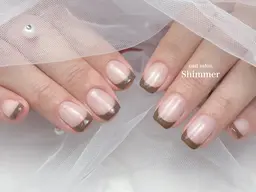 《オフなし》フレンチネイル☆5500円※口コミ必須