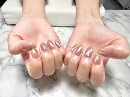 🌟マグネット・オーロラネイル オフ込み🌟フィルイン施術