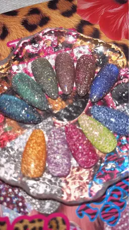 𓇼フット 蓄光ジェル    マグネット×フラッシュ×蓄光 or フラッシュ×蓄光𓈒 (オフなし)