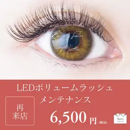《リピーター様限定》LEDボリュームラッシュメンテナンスコース✨✨4週間以内の再来店限定💗