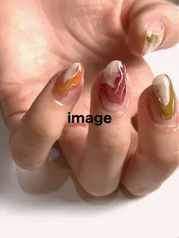 【オフなし】大宮店限定オープン記念デザイン/トレンド定額アート¥6,280