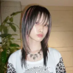 【12月限定】cut+デザインカラー(ブリーチ＋カラー)＋Aujua treatment