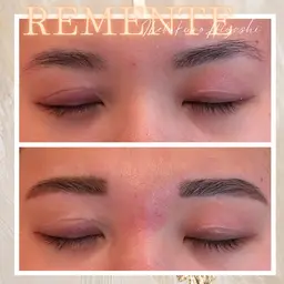 【ハリウッドブロウリフト】黄金比率に基づいた眉毛ワックス+毛流れを整える眉毛パーマで垢抜け✨